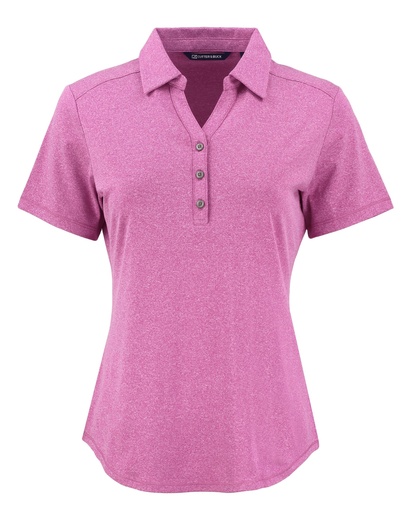 Cutter and Buck Ladies Forge Eco Stretch Recycled Short Sleeve Polo-