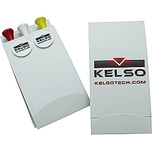 [GTMB1] Golf Tee Matchbook (3) 3 1/4" tees, 2 markers