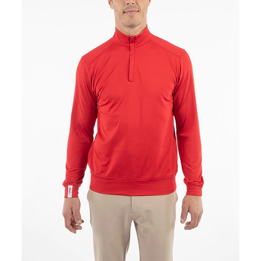 Bobby Jones Performance Scorecard 1/4 Zip Long Sleeve Pullover*