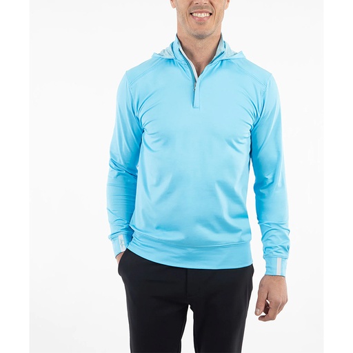 Bobby Jones Performance Scorecard 1/4 Zip Long Sleeve Hoodie*