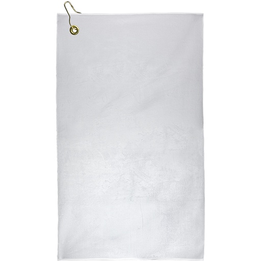 [GP1528CL-W] Subli-Plush Microfiber Velour Golf Towel (15"x 25")