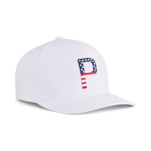 [026135] Puma Pars and Stripes 6 Panel Cap