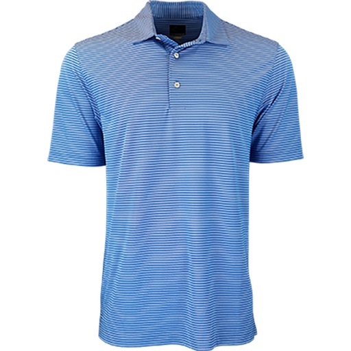 [GNS3K485] Greg Norman Freedom Micro Pique Stripe Polo