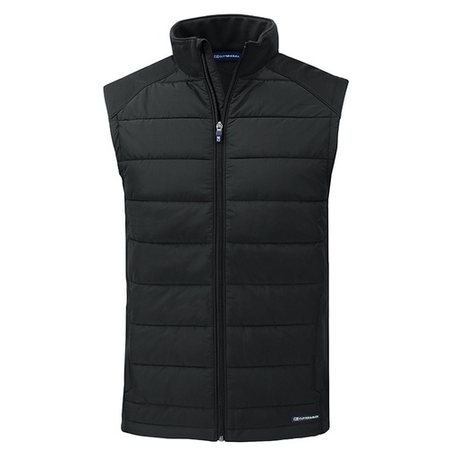 Cutter and Buck Evoke Hybrid Eco Softshell Recycled Full Zip Vest*