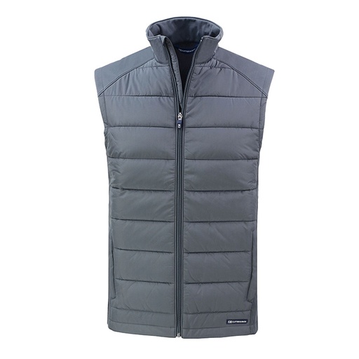 Cutter and Buck Evoke Hybrid Eco Softshell Recycled Full Zip Vest-