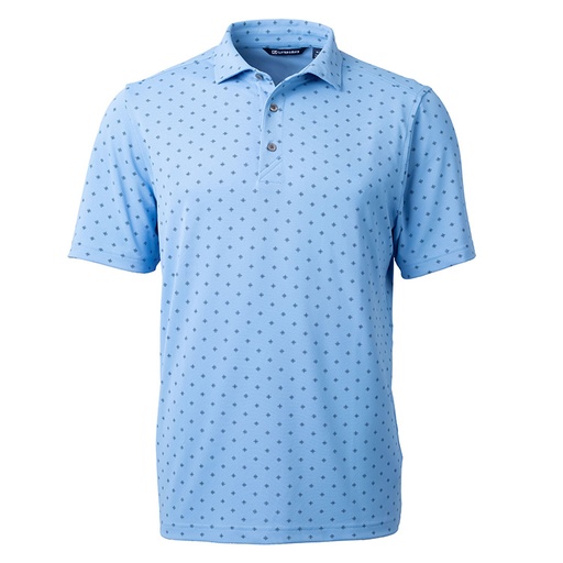 [MCK01170] Cutter and Buck Virtue Eco Pique Tile Print Recycled Polo