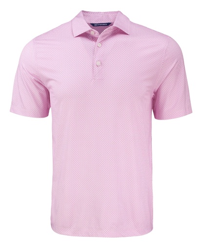Cutter and Buck Pike Eco Diamond Dot Print Recycled Polo-