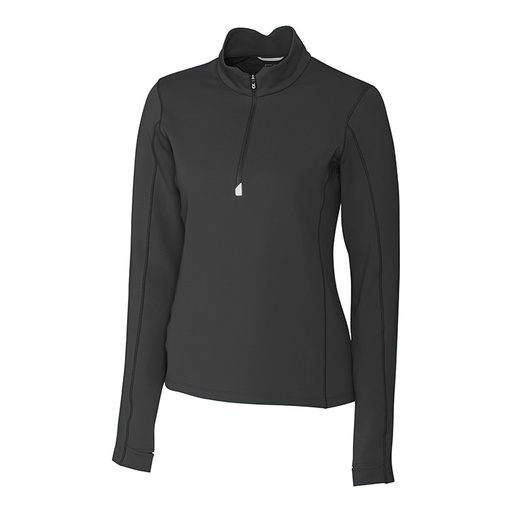 Cutter and Buck Ladies Traverse Stretch Quarter Zip Pullover*