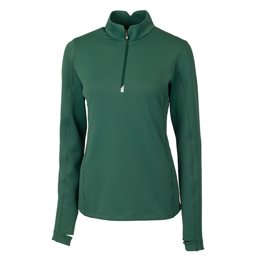 Cutter and Buck Ladies Traverse Stretch Quarter Zip Pullover-