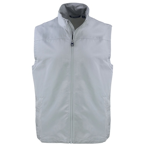 Cutter and Buck Charter Eco Recycled Full-Zip Vest- Men's Big and Tall-