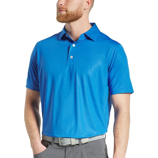 [33263] FootJoy Tonal Dot Print Lisle Polo