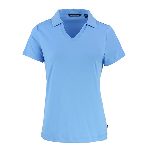 Cutter and Buck Ladies Daybreak Eco Recycled V-Neck Polo