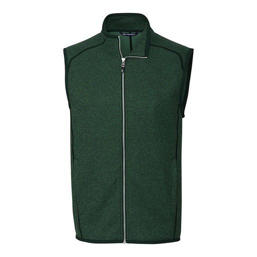 [MCO00047] Cutter and Buck Mainsail Sweater-Knit Full Zip Vest