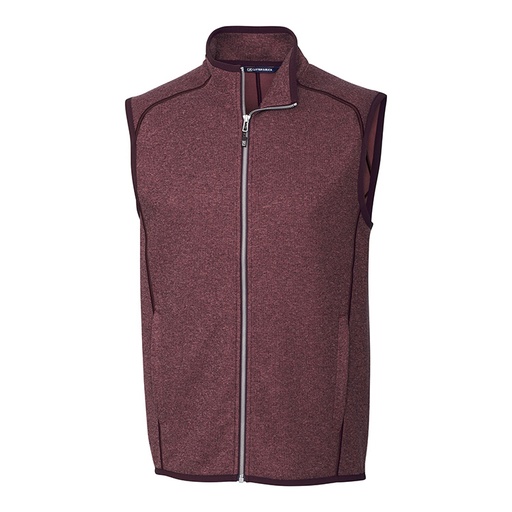 Cutter and Buck Mainsail Sweater-Knit Full Zip Vest