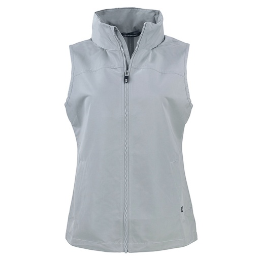 Cutter and Buck Ladies Charter Eco Recycled Full-Zip Vest-