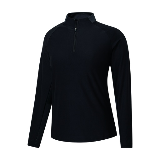 [30615] FootJoy Ladies Space Dye Quarter-Zip Midlayer