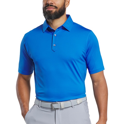 FootJoy Solid Lisle Set on Placket Polo