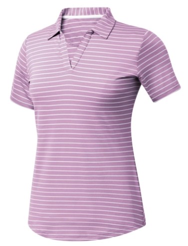 FootJoy Ladies Open Collar Stripe Shirt