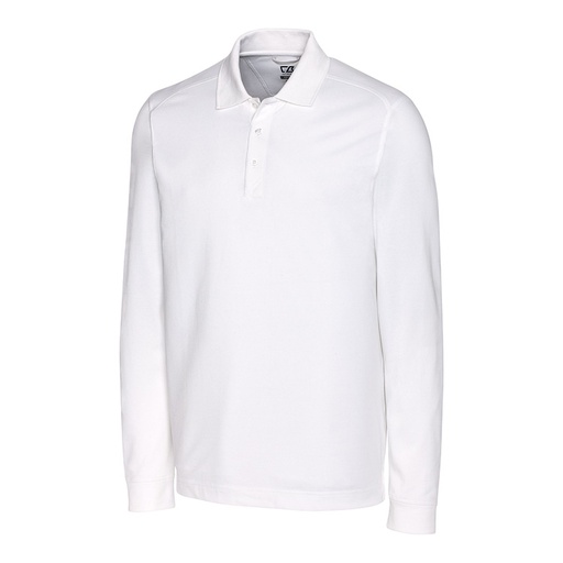 Cutter and Buck Advantage Tri-Blend Pique Long Sleeve Polo Men's Big and Tall-