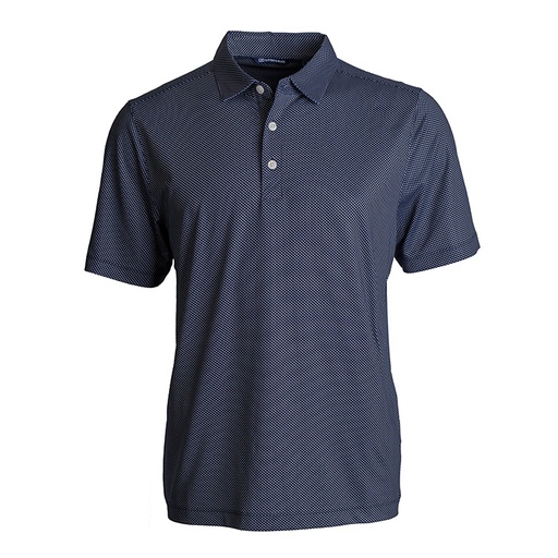 Cutter and Buck Pike Eco Symmetry Print Stretch Recycled Polo Men's Big and Tall-
