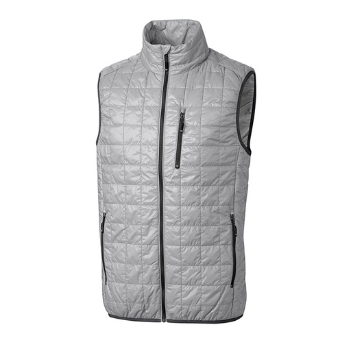 [BCO00019] Cutter and Buck Rainier PrimaLoft® Eco Insulated Full Zip Puffer Vest- Men's Big and Tall