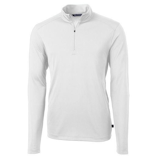 [BCK01187] Cutter and Buck Virtue Eco Pique Recycled Quarter Zip Pullover- Big and Tall