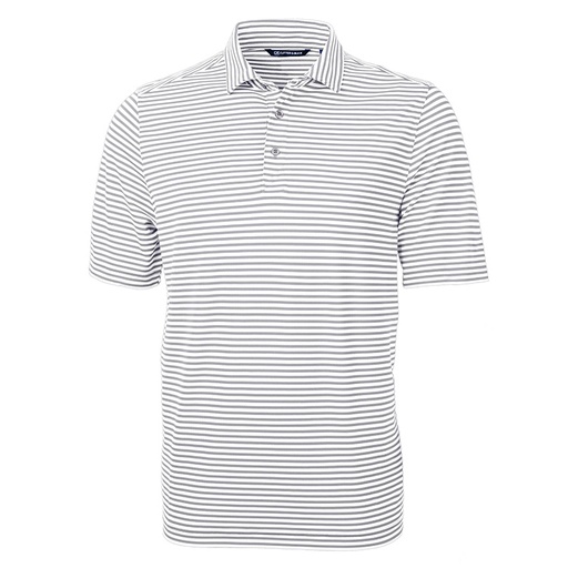 [BCK01168] Cutter and Buck Virtue Eco Pique Stripe Recycled Polo Men's Big and Tall