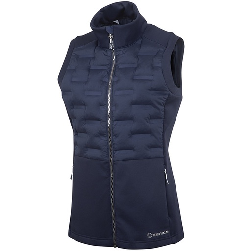 [S74525] Sunice Ladies Platinum Element Shield Thermal Hybrid Vest