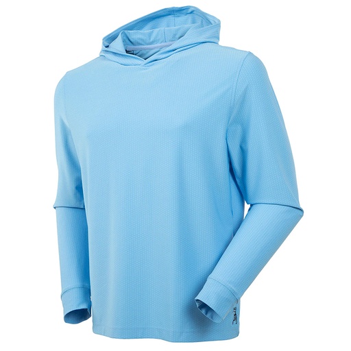 [BJ482301] Bobby Jones Performance Balata Print Long Sleeve Hoodie