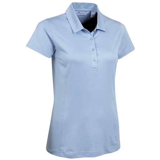 [BW232503] Bobby Jones Ladies Clover Classics Jacquard Dash Polo