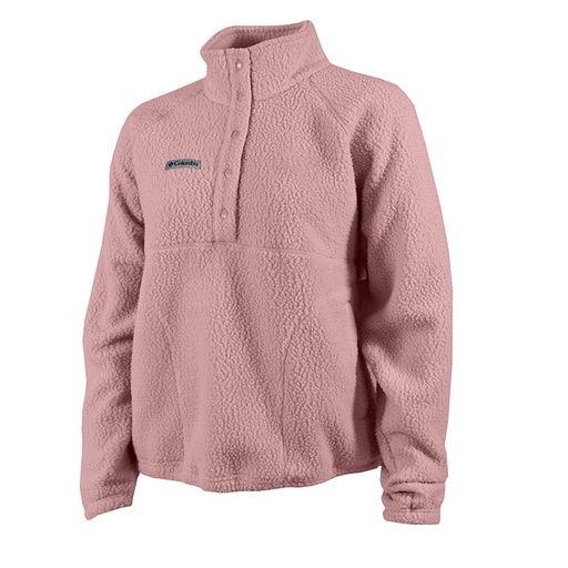 [C2609WF] Columbia Ladies Jasper Ridge Pebbled Fleece Half Snap Pullover