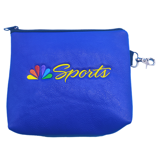 [SLZVB] Leatherette Zipper Valuables Bag w/ Clip