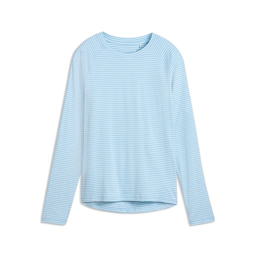 [634971] Puma Ladies UV Stripe Long Sleeve Crew