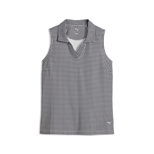 [635687] Puma Ladies Cloudspun Essential Sleeveless Polo