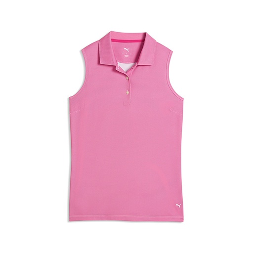 [635037] Puma Ladies Birdseye Sleeveless Polo