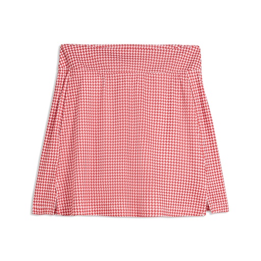 [635036] Puma Ladies Cloudspun Lana Mono Check Skirt 16"