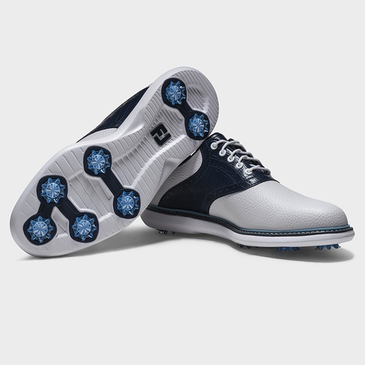 [57904] FootJoy Traditions- Saddle Spiked Golf Shoe