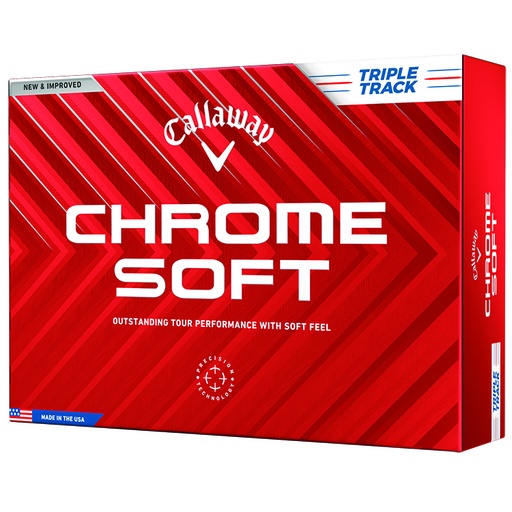[64212611280] Callaway Chrome Soft- Triple Track