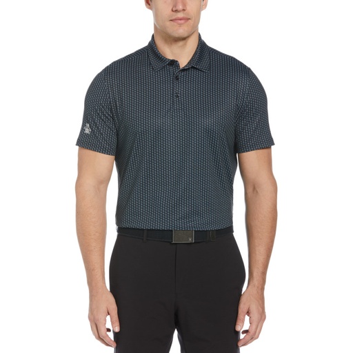 [OGKSC0F0] Original Penguin All-Over Pete Printed Polo