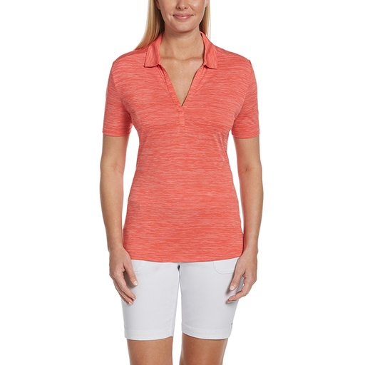 [CGW751] Callaway Ladies Broken Stripe Polo