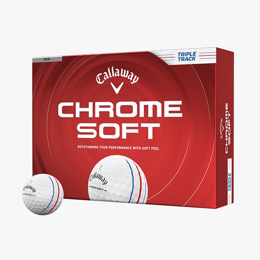[64212631280] Callaway Chrome Soft- Triple Track