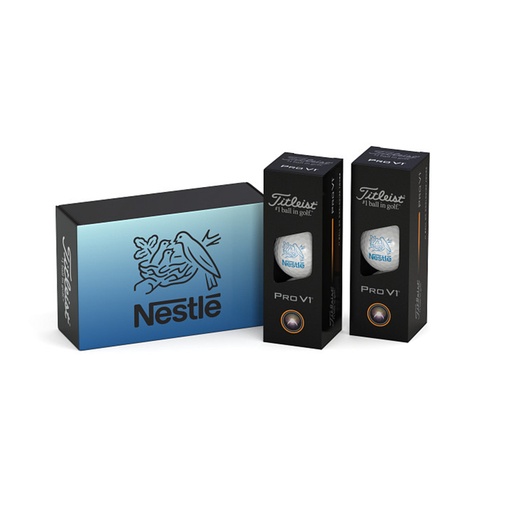 [OPHD] Titleist/Pinnacle PackEdge One Piece Half-Dozen Box with Stock Sleeves