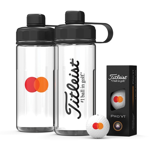 [3CWB] Titleist 3-Ball Water Bottle- Custom Bottle