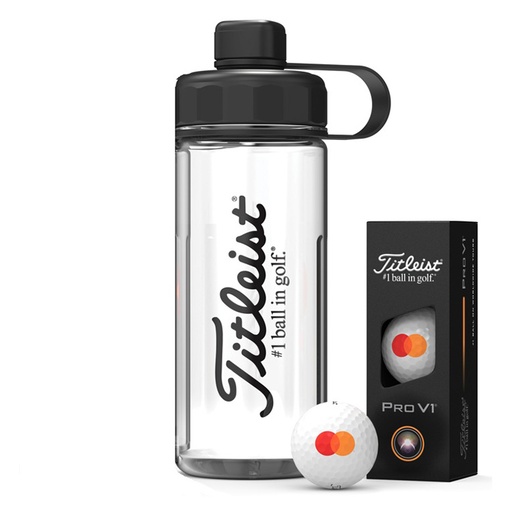 [3SWB] Titleist 3-Ball Water Bottle- Titleist Bottle