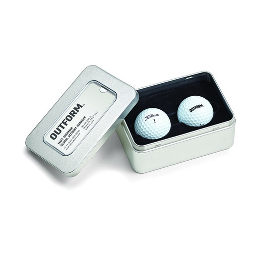 [2BBT] Titleist 2-Ball Business Card Tin