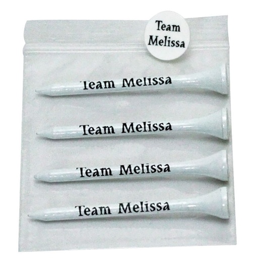 [STP1004L] Golf Tee Combo Pack - (4) 3 1/4" Tees, (1) Ball Marker