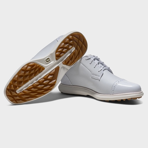 [98237] FootJoy Ladies FJ Traditions- Spiked Cap Toe Golf Shoe