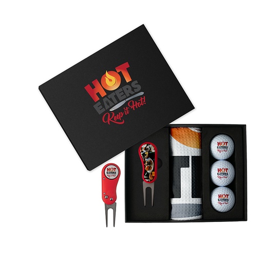 [PB-FXDS] Flix Lite DS Divot Tool with Towel & Golf Ball Presentation Box