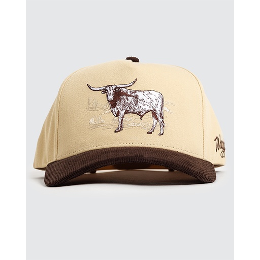 [STERCYHATBRW] Waggle Steer Corduroy Brim Hat