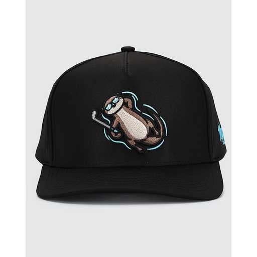 [OTTROGHATBLK] Waggle Otter Nonsense Hat